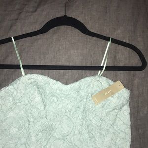 Never worn J crew strapless dress